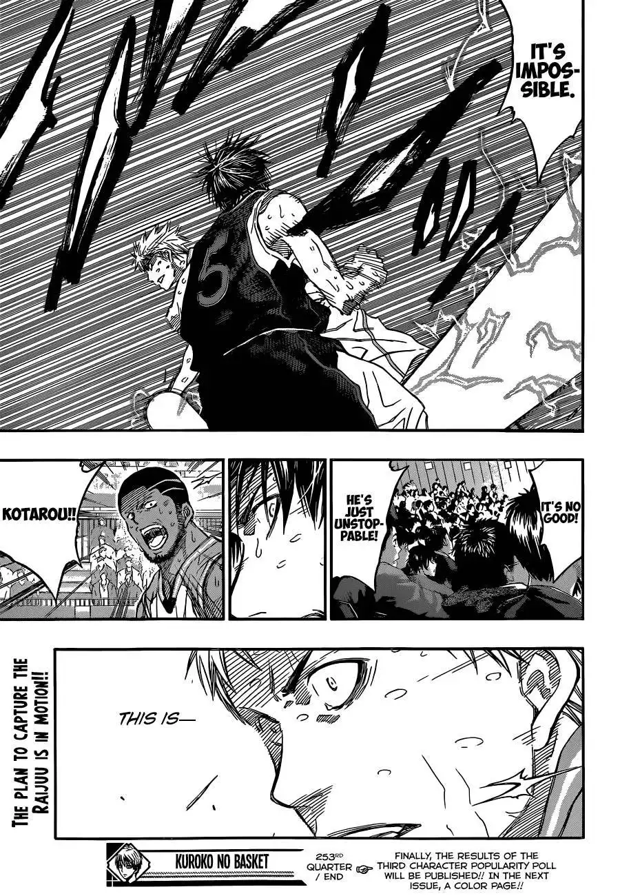 Kuroko no Basket Chapter 253 20